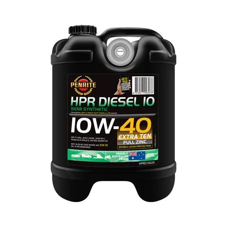 Penrite Hpr Diesel 10 Semi Synthetic 10W-40 20L Engine Oil - Hprd10020 1