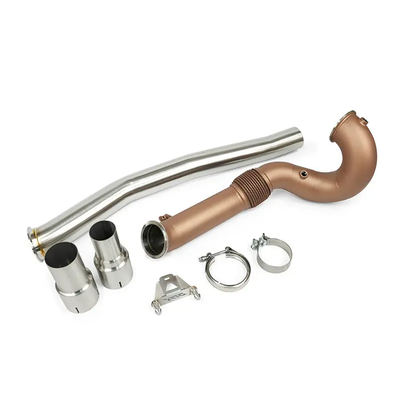 Jdy 4" Catless Downpipe For Gen4 Mqb Golf 8 Gti/R A3/S3 8Y 1