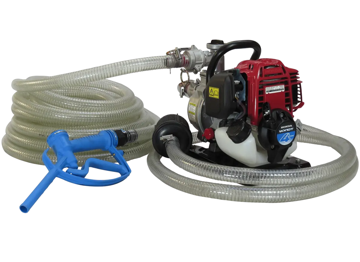 1" Honda Wx10 Pump + Calf Milk Hose Kit 1