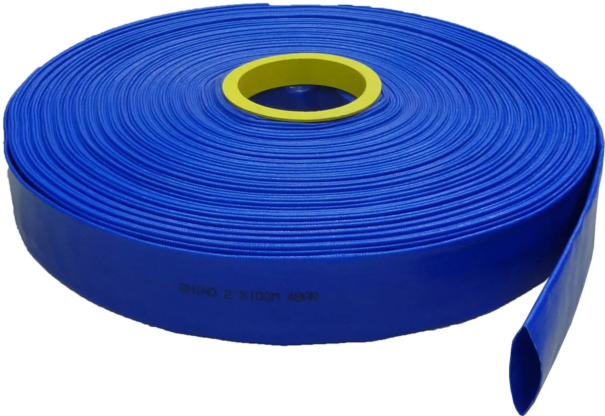 1½" Rhino Blue Layflat Hose 50M 1