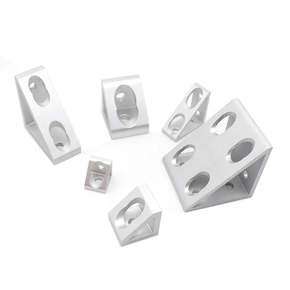 100100-8 Hole Wide Gusset Inside Corner Bracket 1