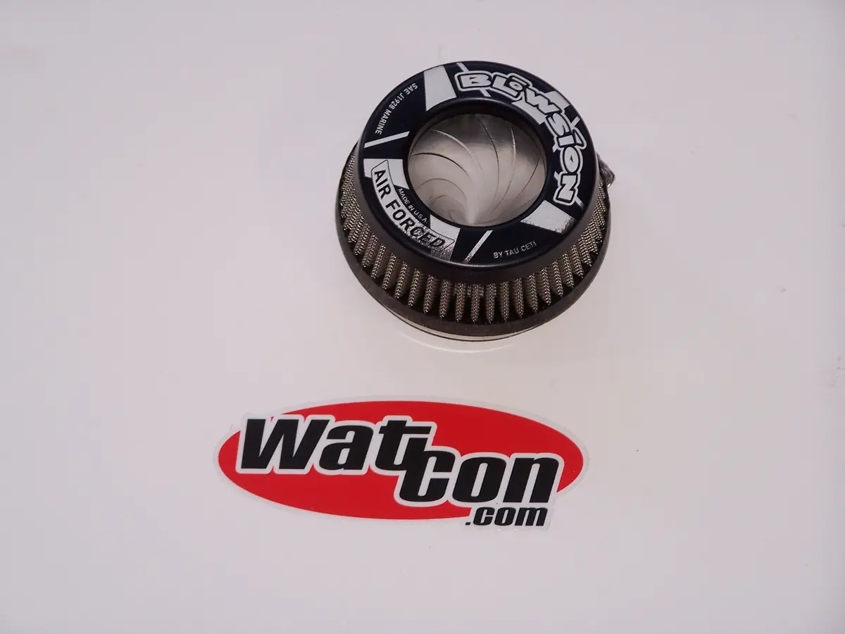 Flame Arrestor Blowsion Short 1-1/2" Cone Black 1