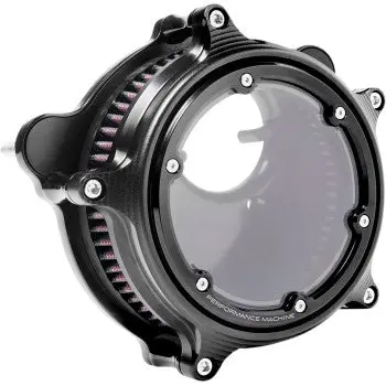 Performance Machine - Vision Air Cleaner - Black Ops - Touring & Softail 1
