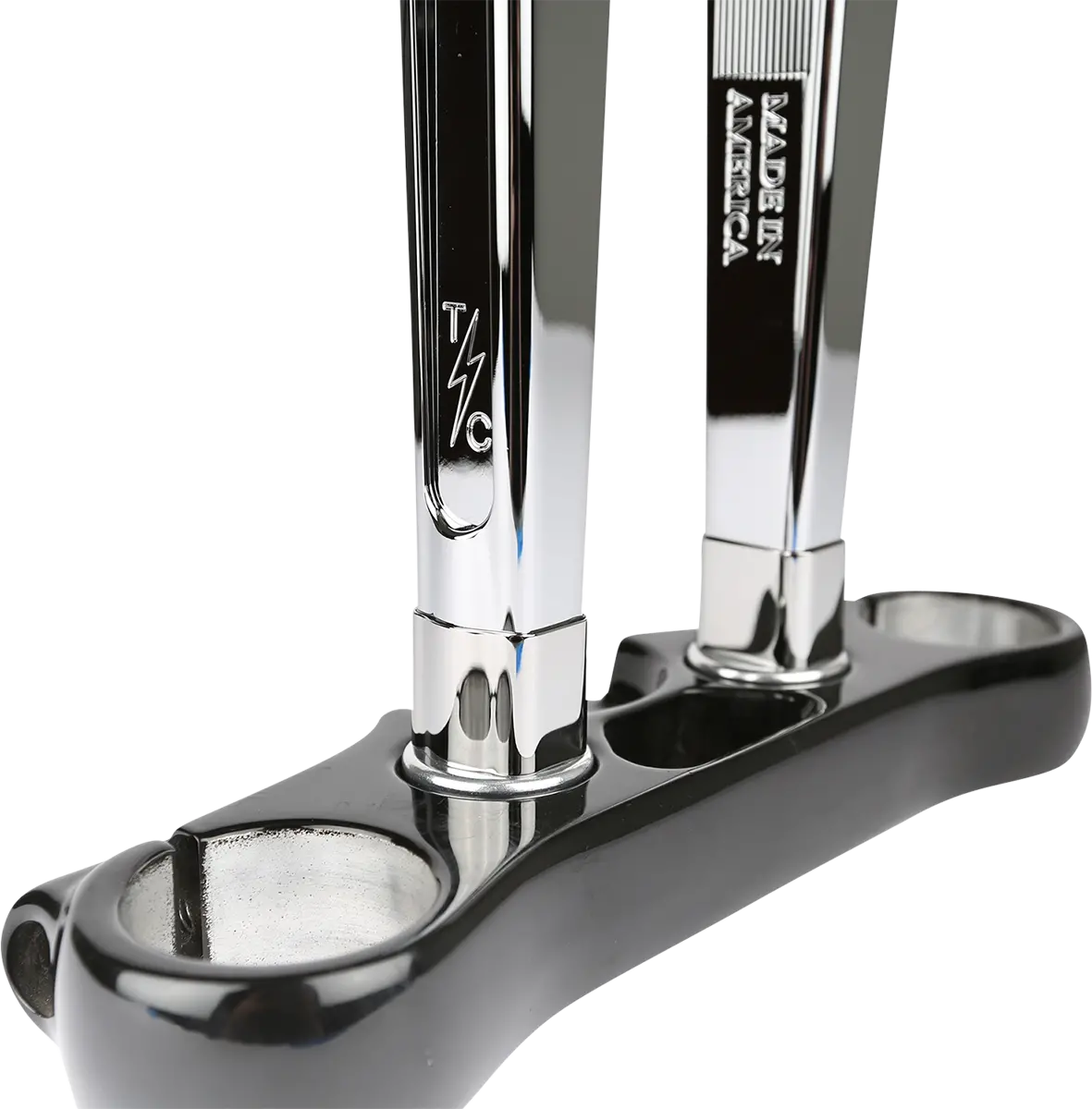 Thrashin Supply Co. Riser Extensions - 1" - Chrome Tsc-9801-3 1