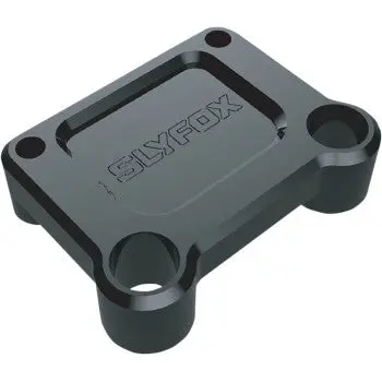 Slyfox - T-Bar Adapter - Black - '85-21 Flht & Flhx Models 1