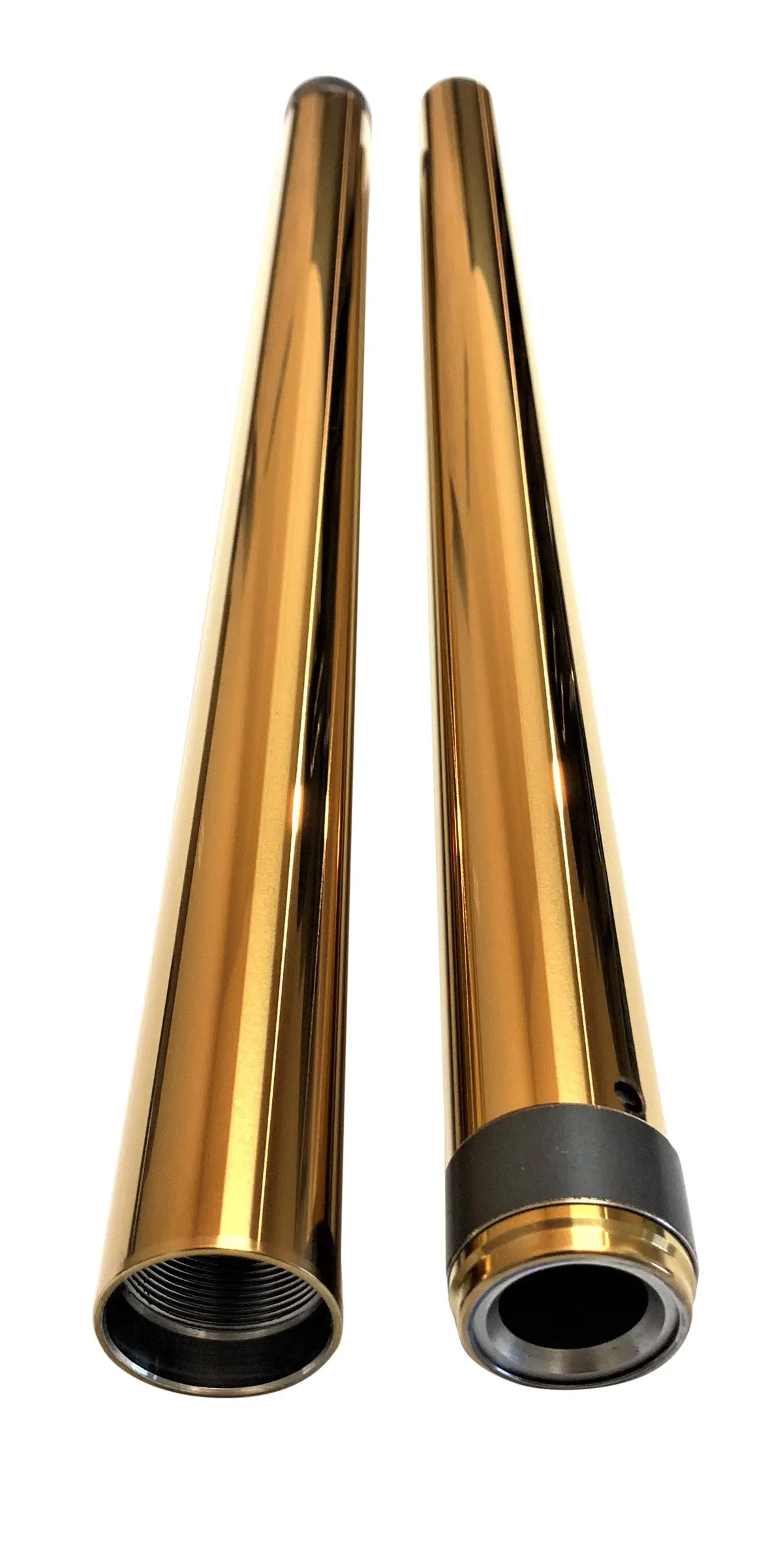 39Mm Gold Titanium Nitrite Coated Fork Tubes 1