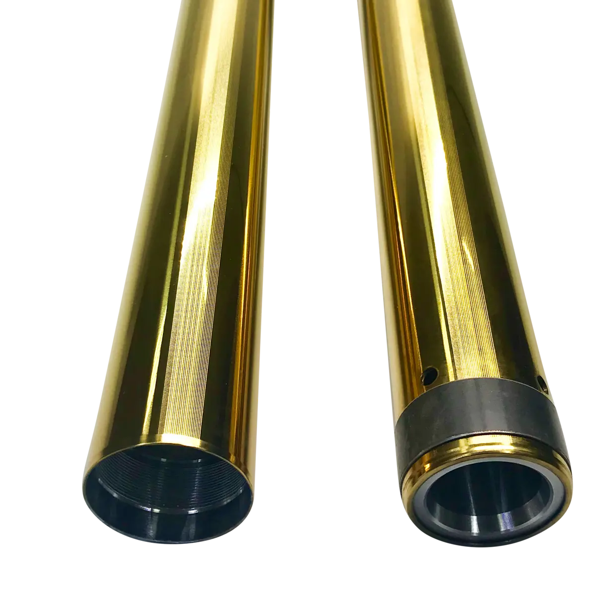 Dyna 49Mm Fork Tubes 25.5" Gold Tin 06-17 Fxd 2