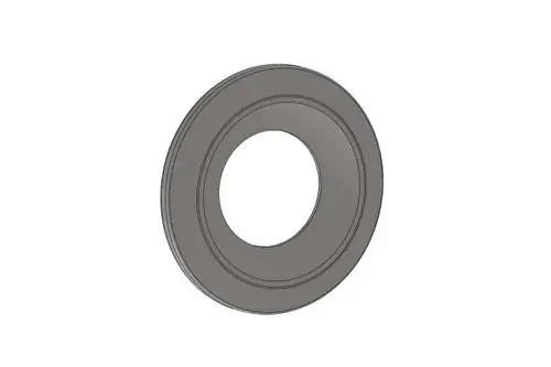 Rounded Washer For Stub Axle - Burnished 1