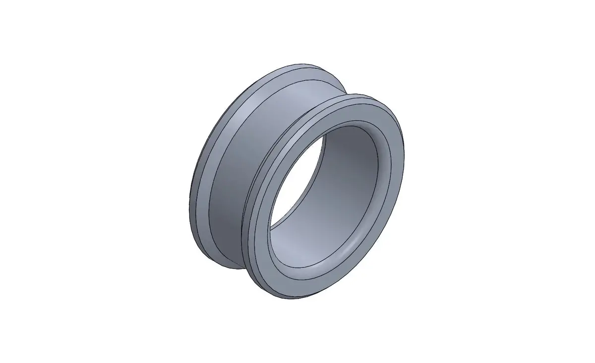 Spacer For Stub Axle 10Mm - Black Anodized 1