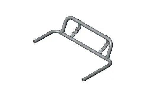 Side Pod Support Lh Eurostar Agile Cik 2020 - Chromed 1