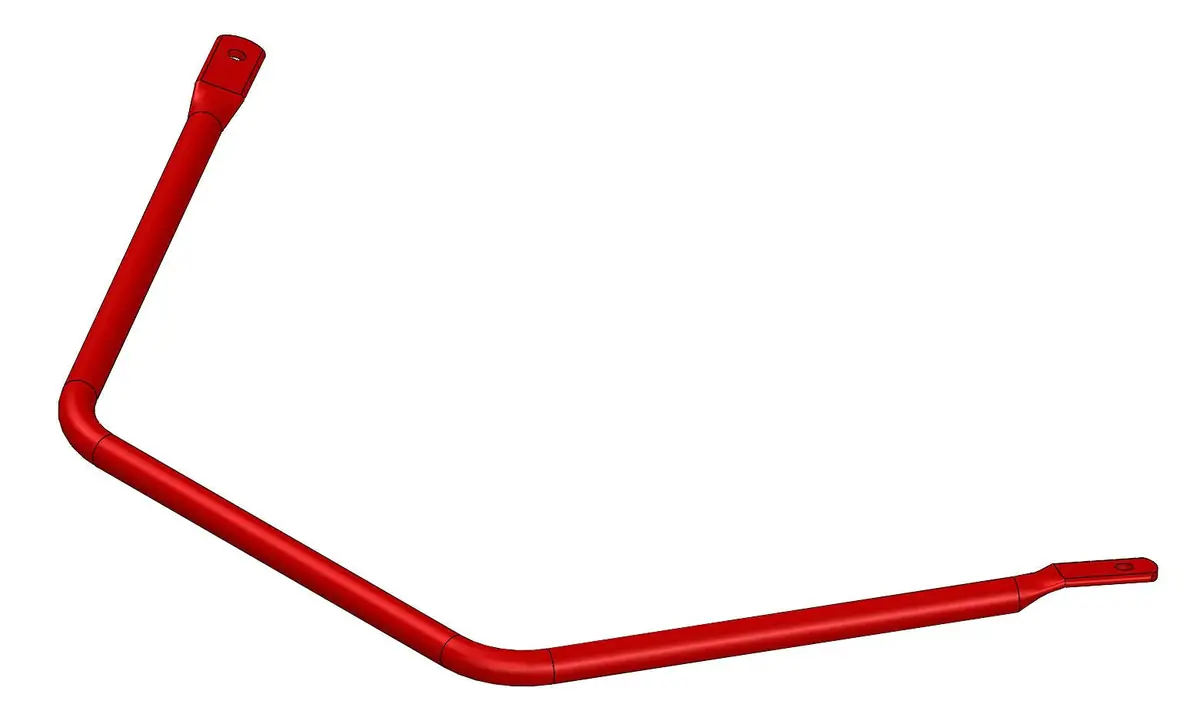 High Front Bumper Delfino - Red 1