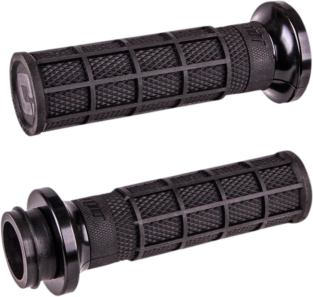Odi Hart-Luck Signature V-Twin Lock-On* Grips - Cable - Black/Black V31hcw-Bb-B 1