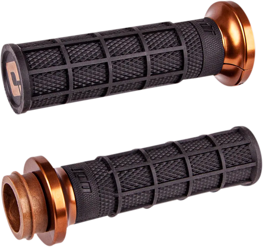 Odi Hart-Luck Signature V-Twin Lock-On* Grips - Cable - Black/Bronze V31hcw-Bz-Z 1