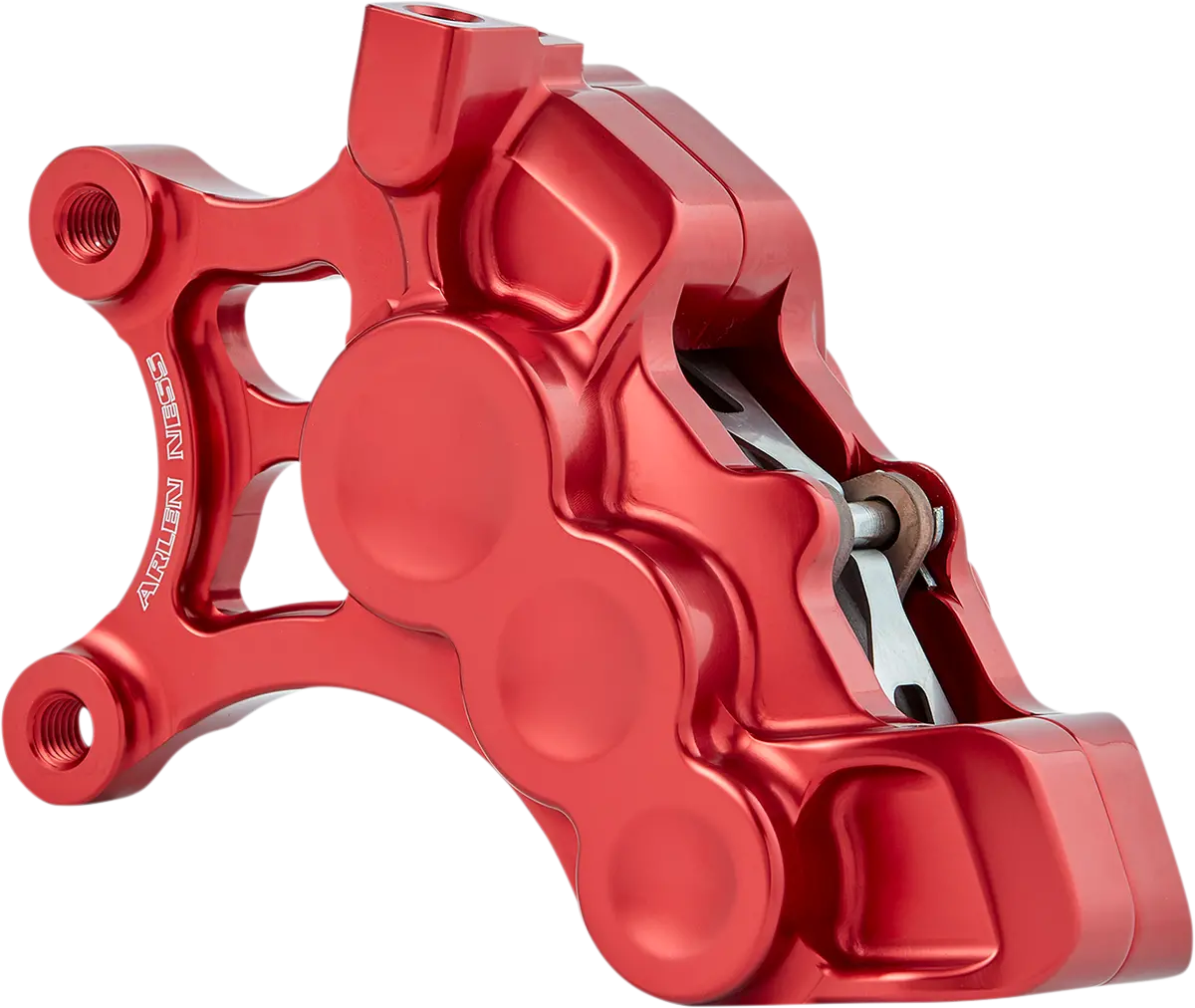 Arlen Ness 6-Piston Caliper - 14" - Red 02-202 Front Left 1