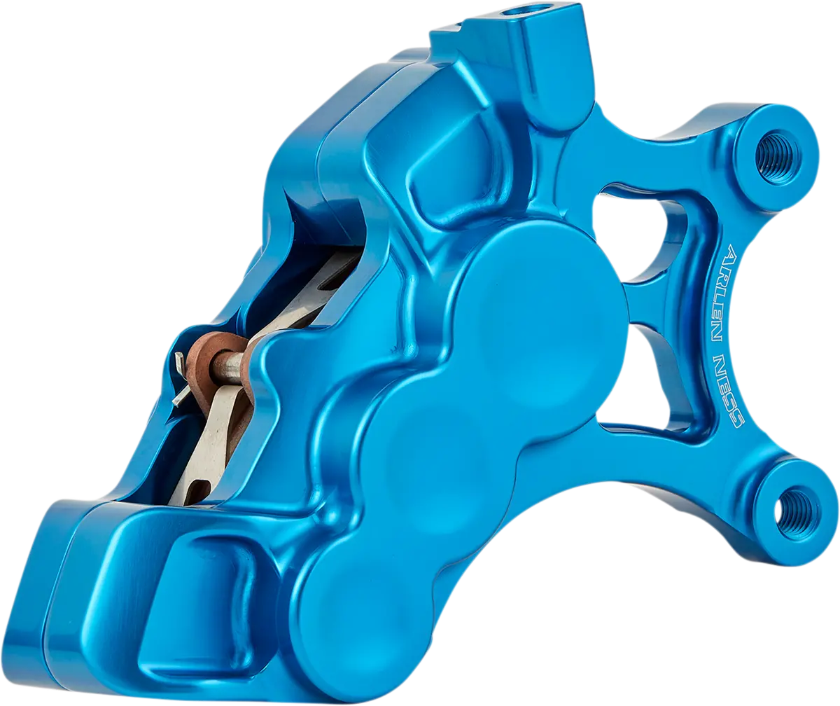 Arlen Ness 6-Piston Caliper - 14" - Blue 02-203 Front Right 1