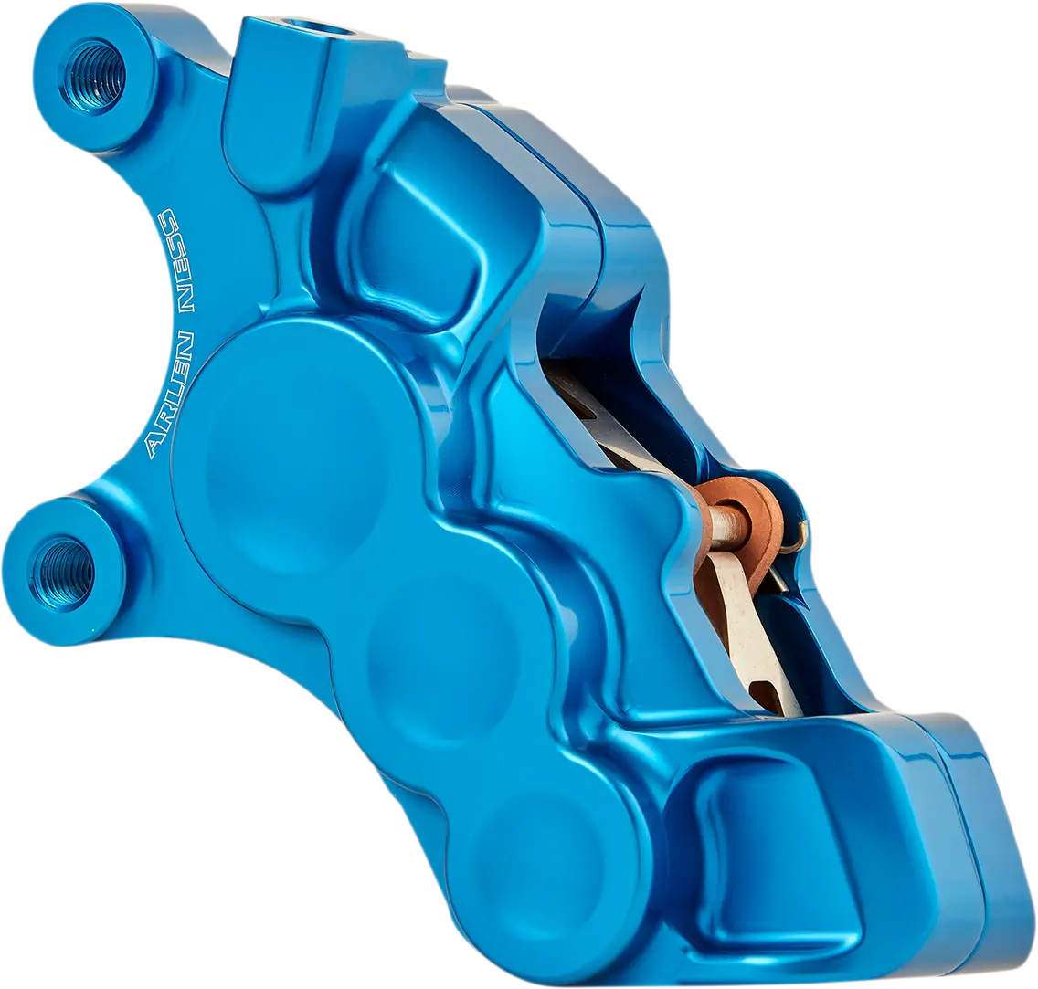 Arlen Ness 6-Piston Caliper - 11.8" - Blue 02-224 Front Left 1