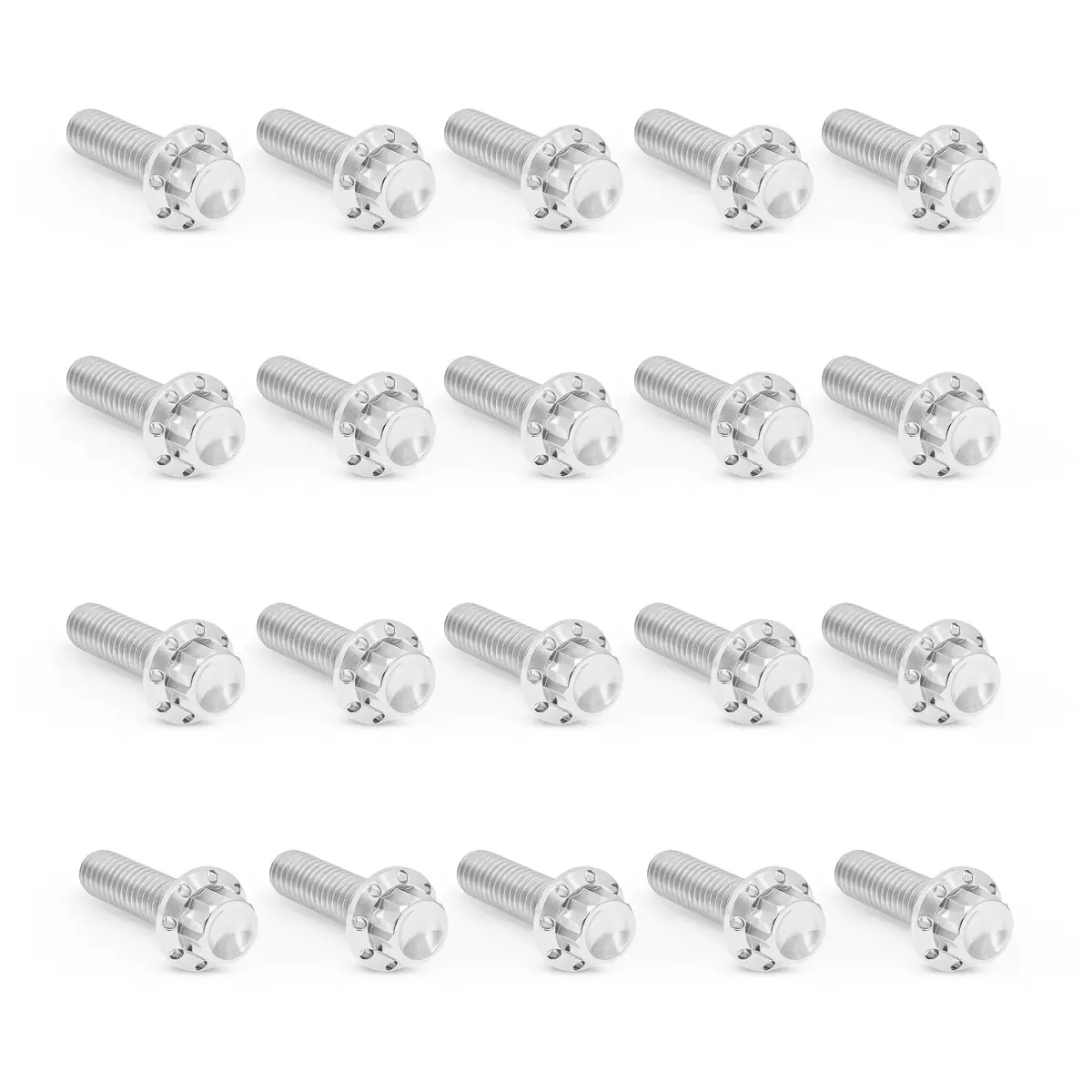 Arlen Ness Rocker Box Titanium 12-Point Bolt Kits, Polished 1