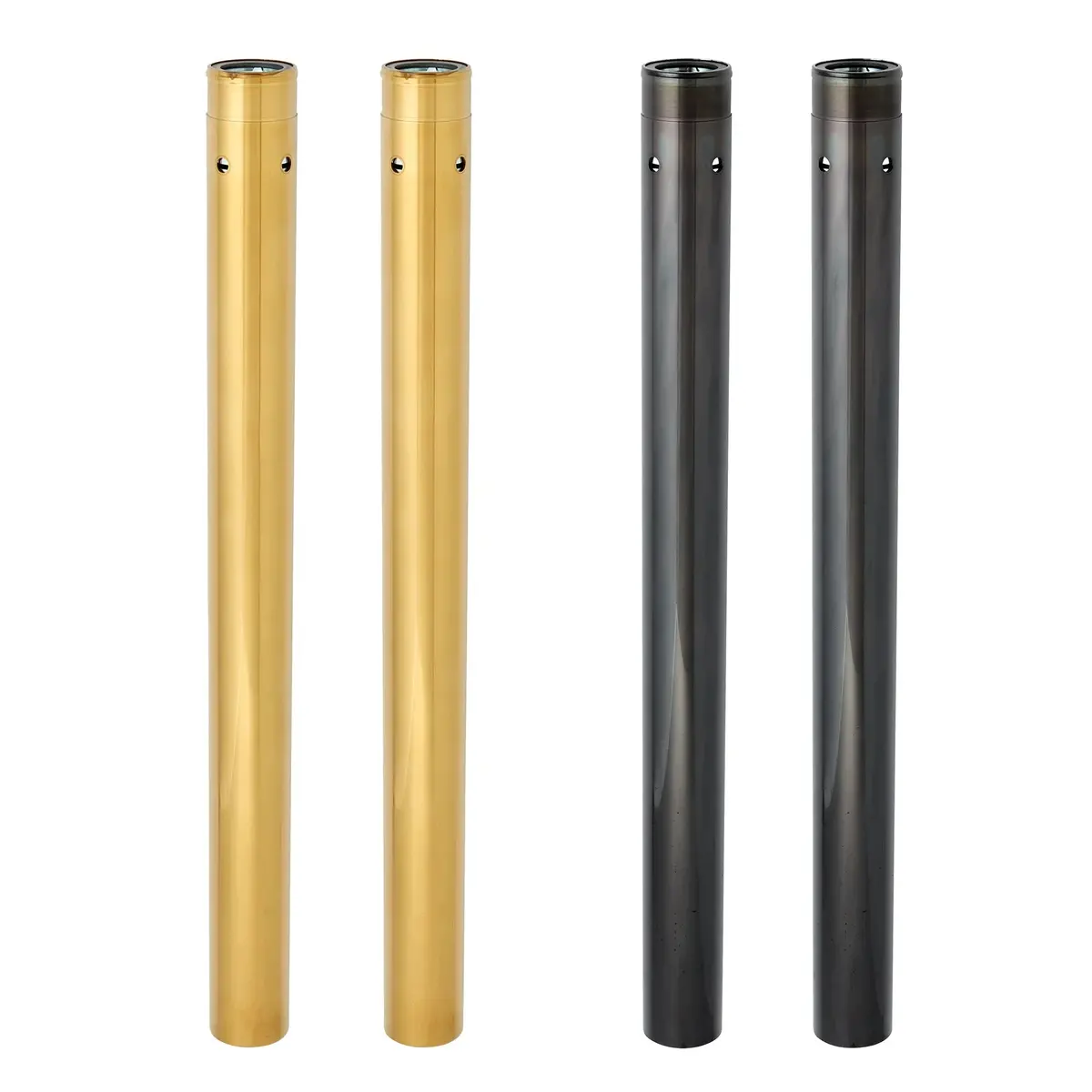 Touring Fork Tubes - Gold / Black / Chrome 1