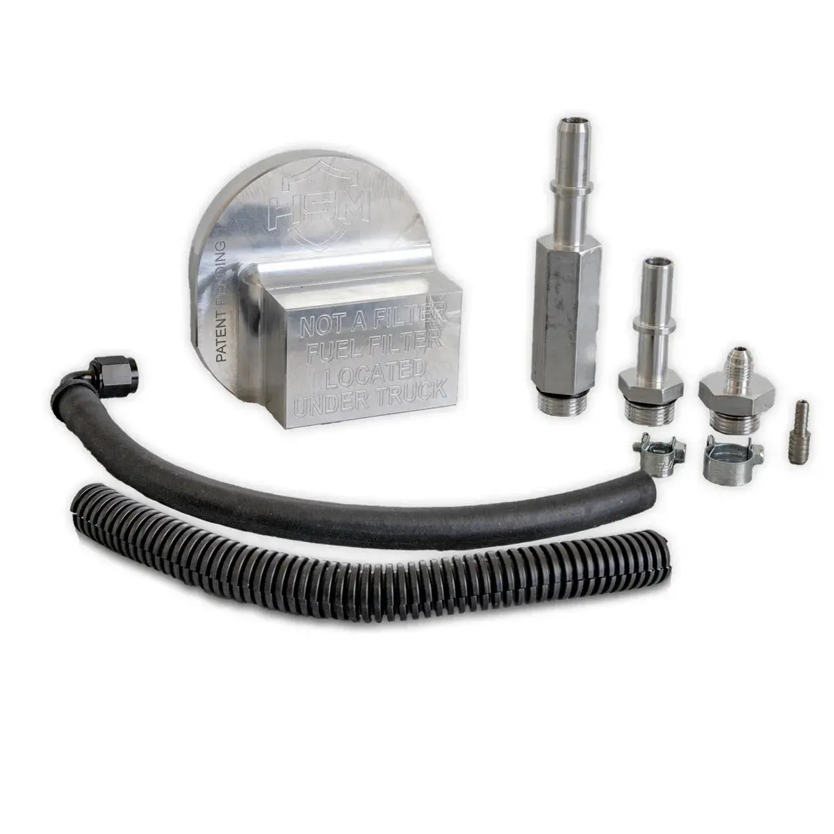 2011-2016 Ford 6.7L Power Stroke Upper Fuel Filter Bypass Kit 1