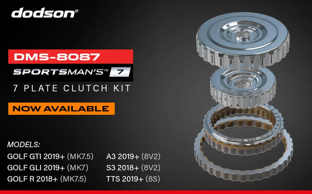 Dodson Dq381 Sportsman's 7 Plate Clutch Kit For Vw/Audi 2