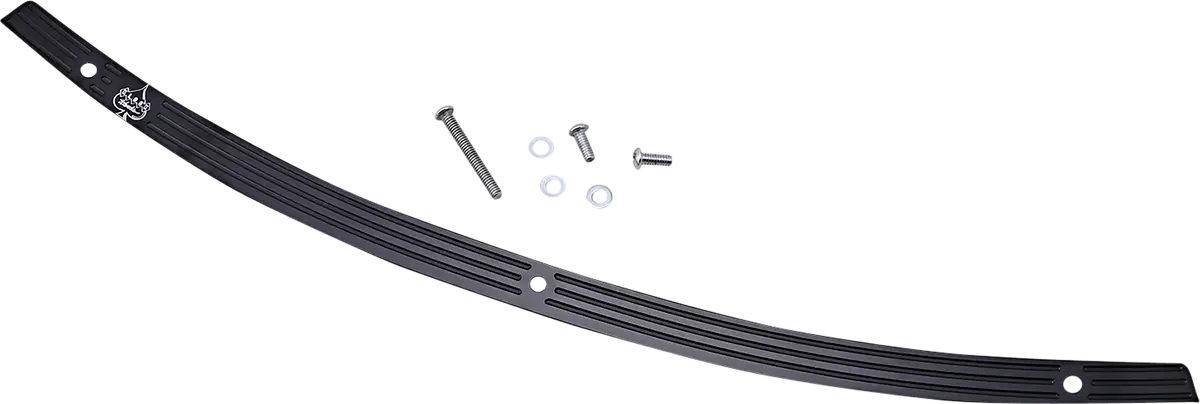 Klock Werks Windshield Trim - Kerf - Black W Contrast Logo Kww-01-0576 1