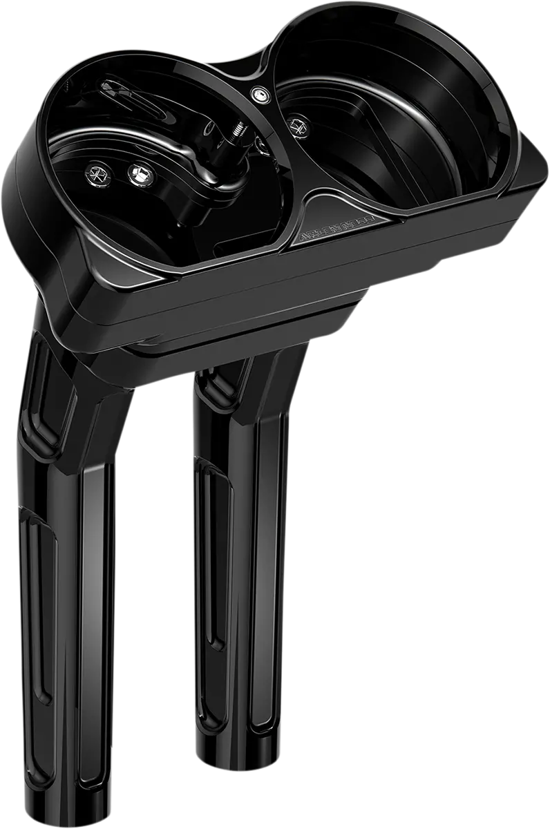 Arlen Ness Method Kickback Handlebar Riser - 10" - Black 520-032 1