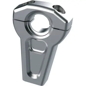 Slyfox - Race Riser Kit - Straight - 3 1/2" - Raw 1