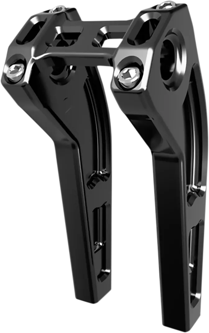 Slyfox Handlebar Riser Kit - Pullback - 1" Clamping - 6" Rise - Black Tm-Sly10 1