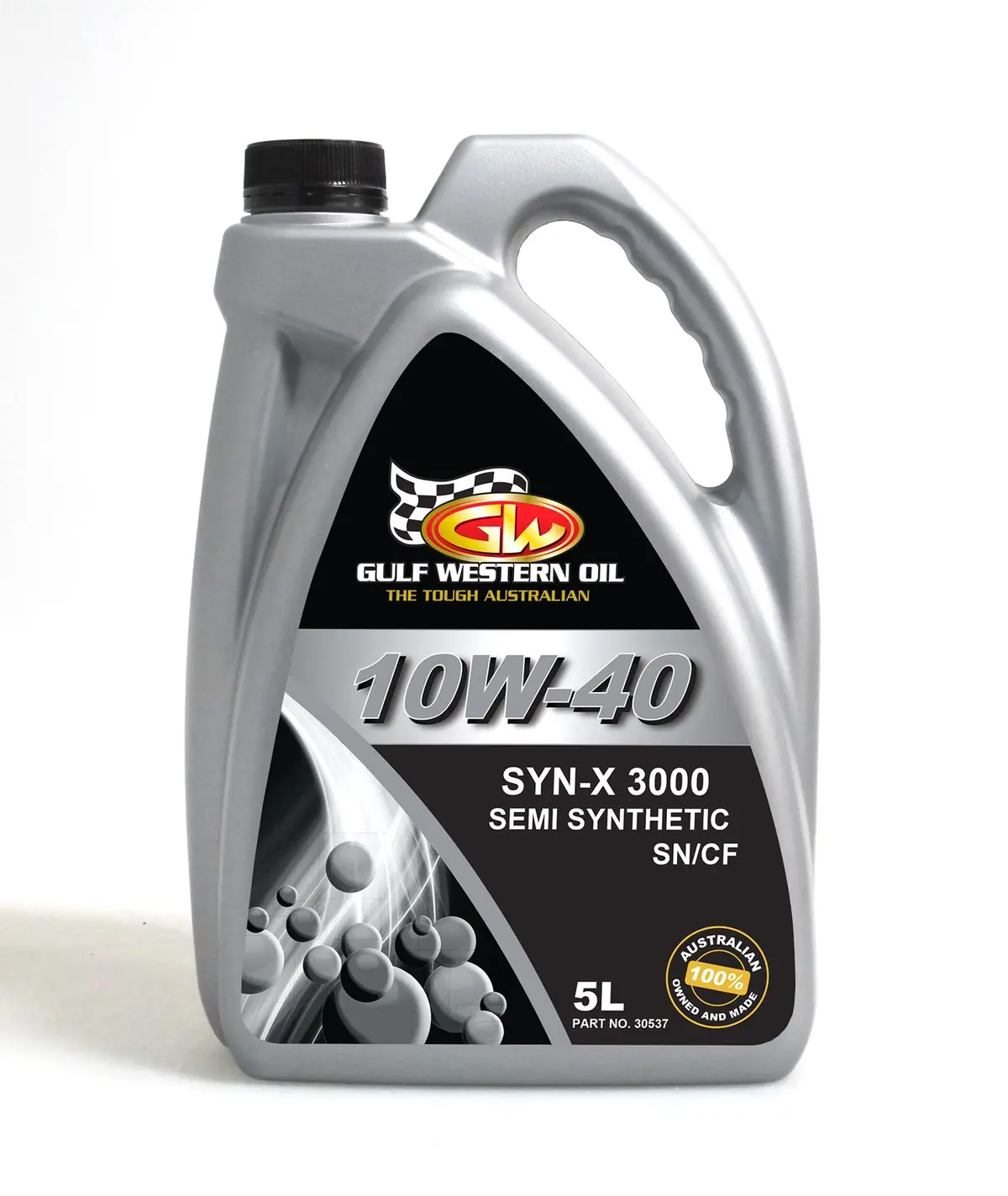 Gulf Western Syn X 10W40 - Sm/Cf4 - 5L Gulf Western 30537 1