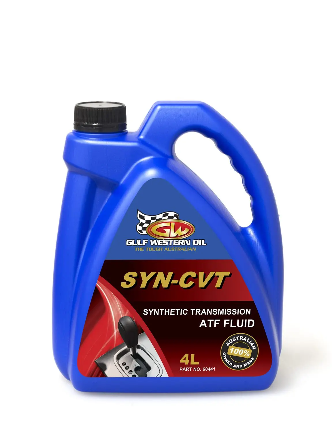 Gulf Western Syn-Ts Cvt Fluid Full Synthetic 10W 4L 60441 1
