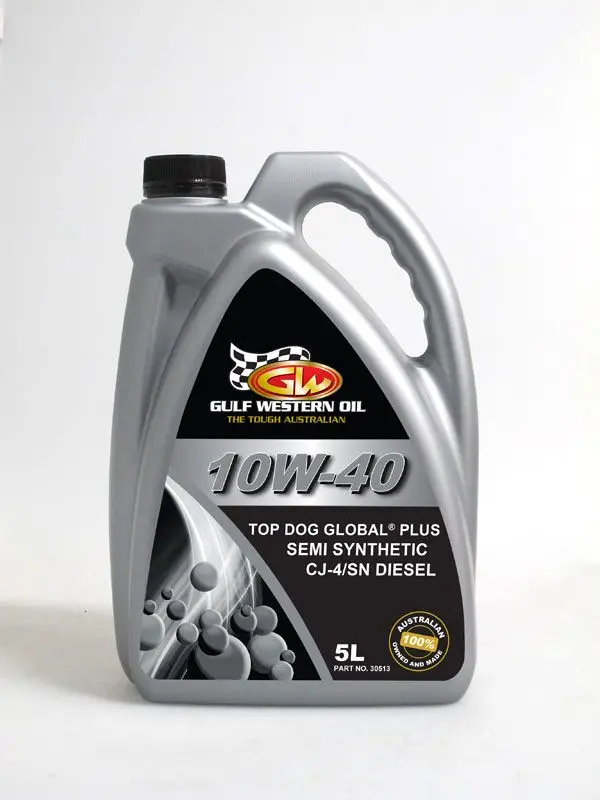 Gulf Western Top Dog Global Plus Engine Oil 10W-40 5 Litre 30513 1