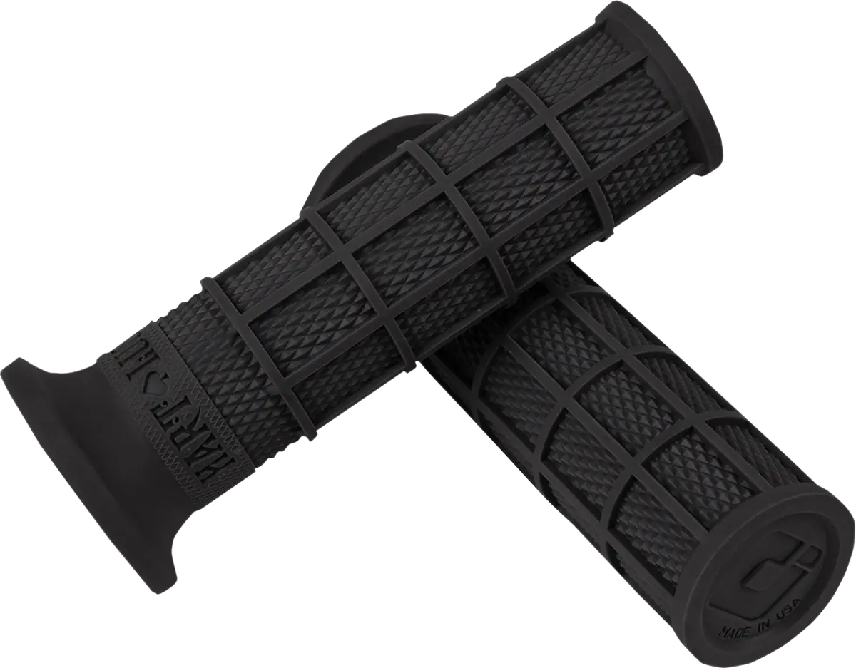 Odi Hart-Luck Signature Full-Waffle Slip-On Grips - Black V02fwb 1