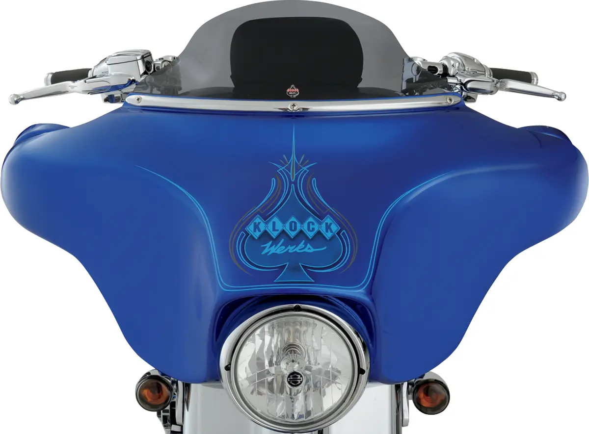 Klock Werks Flare* Windshield - 6-1/2" - Smoke - '96-'13 Flht Kww-01-0199 2