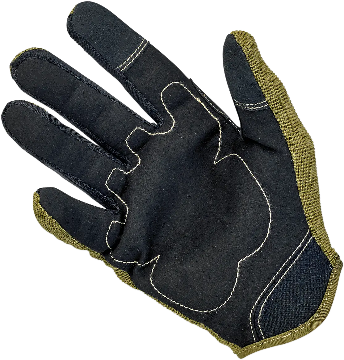 Biltwell Moto Gloves - Olive/Black 2