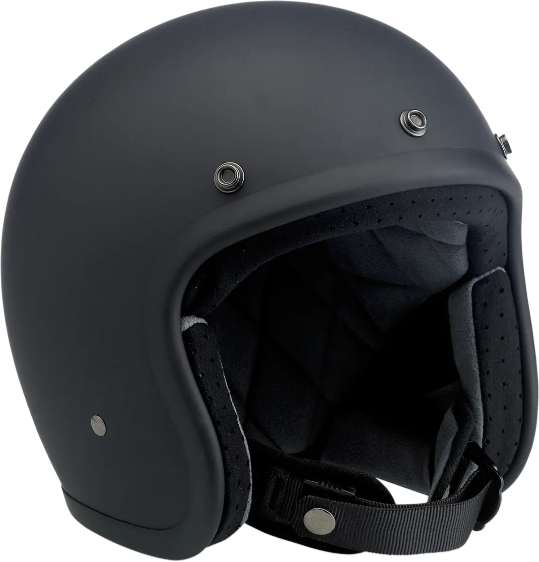 Biltwell Bonanza Helmet - Flat Black 1
