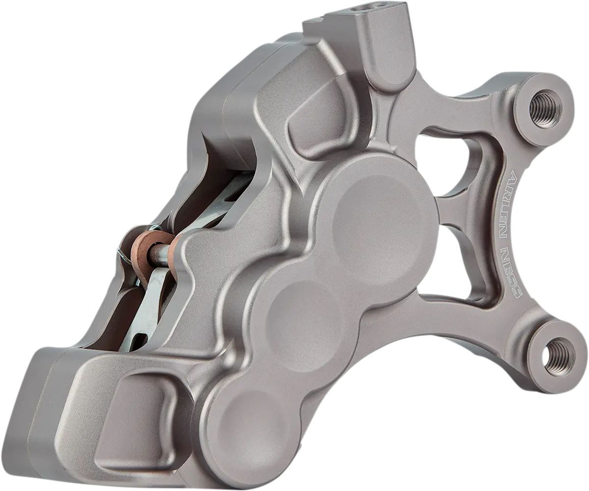 Arlen Ness 6-Piston Caliper - 14" - Titanium 02-207 Front Right 2