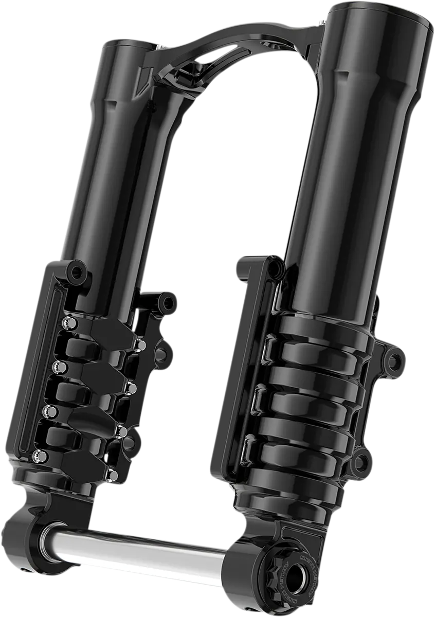 Arlen Ness Fork Legs - 49 Mm - Black Anodized - For Factory Brake Caliper 120-002 2