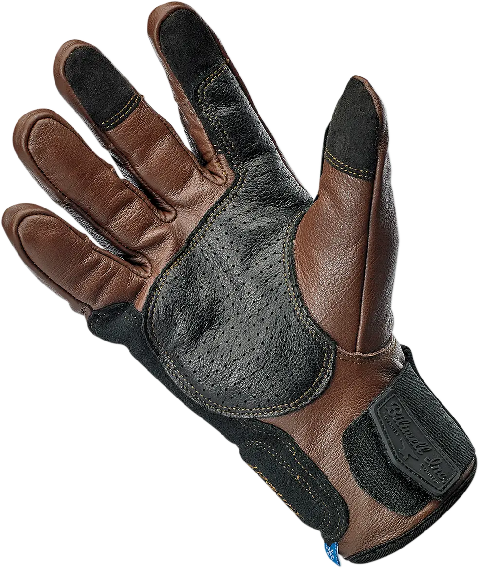 Biltwell Borrego Gloves - Chocolate/Black 3