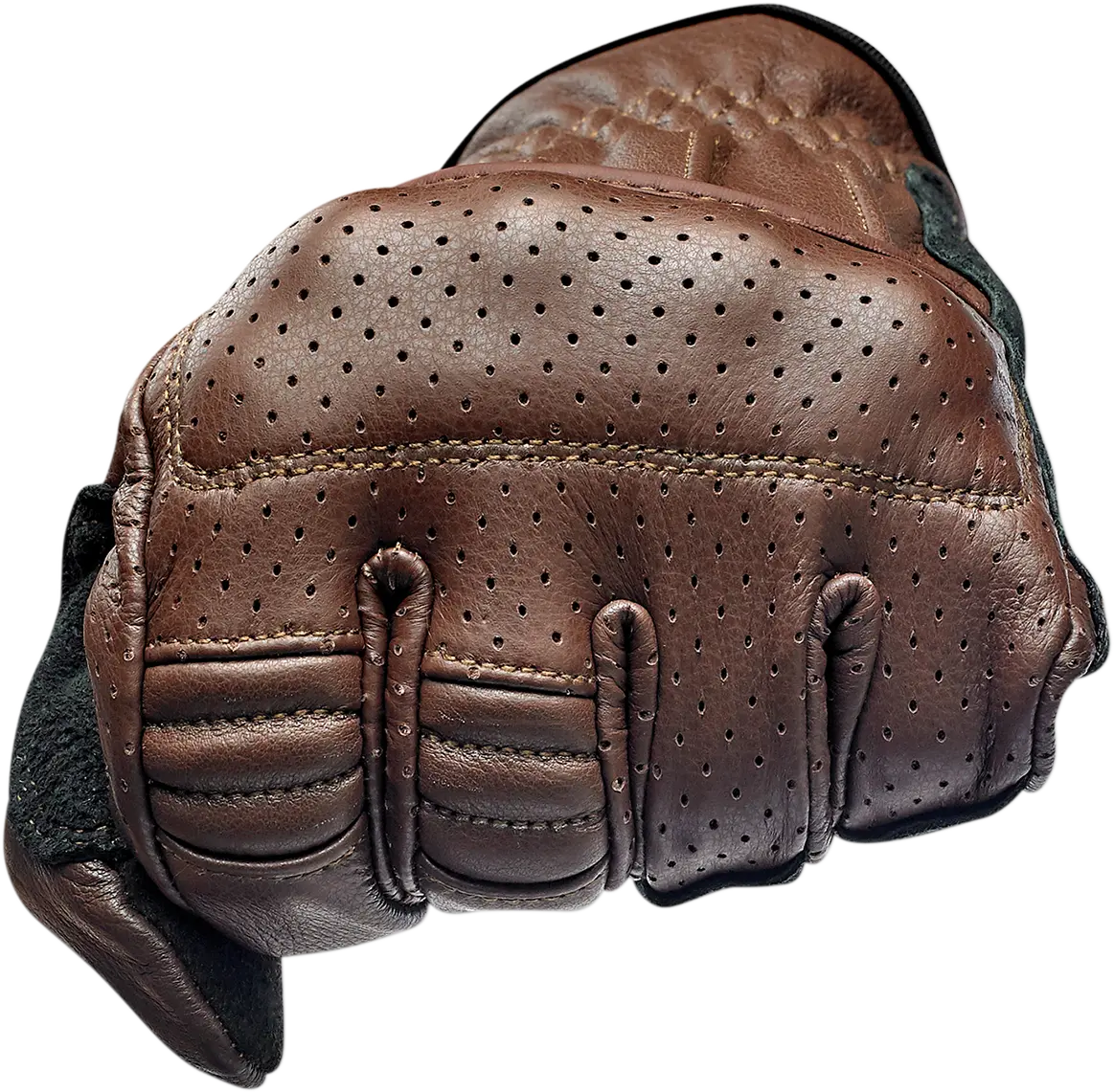 Biltwell Borrego Gloves - Chocolate/Black 1