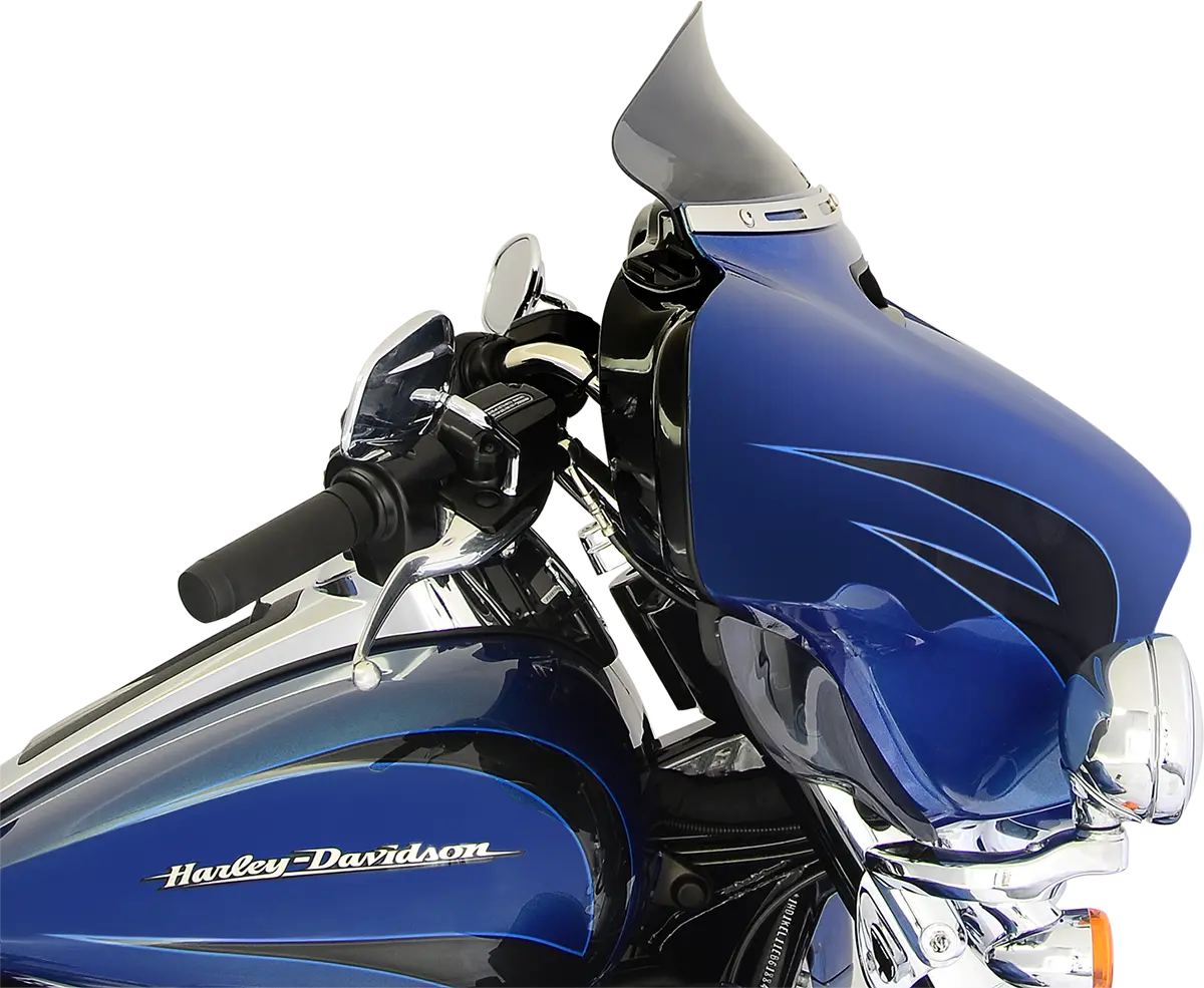 Klock Werks Flare* Windshield - 5" - Dark Smoke - '14-'23 Flh Kww-01-0389 2