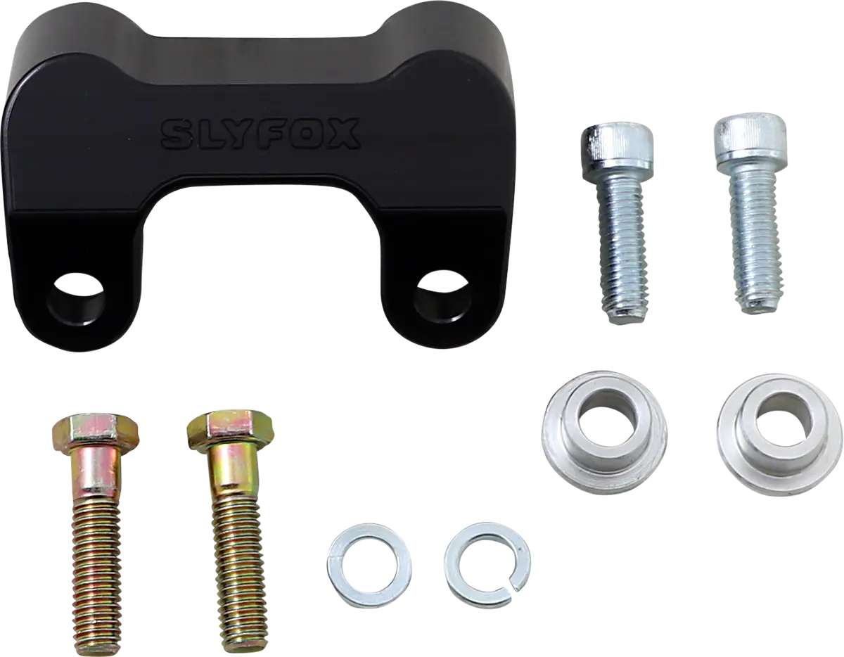 Slyfox Riser Adapter - Relocation Bracket - Black Tm-Sly1 1