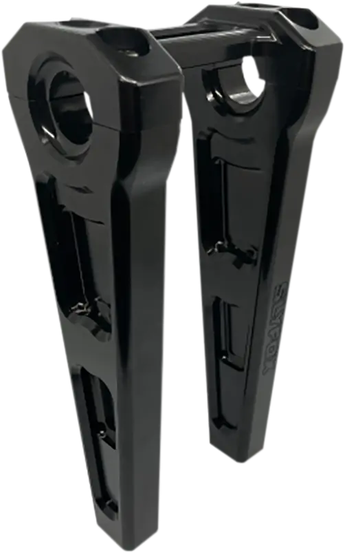 Slyfox Handlebar Riser Kit - Straight - 1" Clamping - 8" Rise - Black Tm-Sly6 1