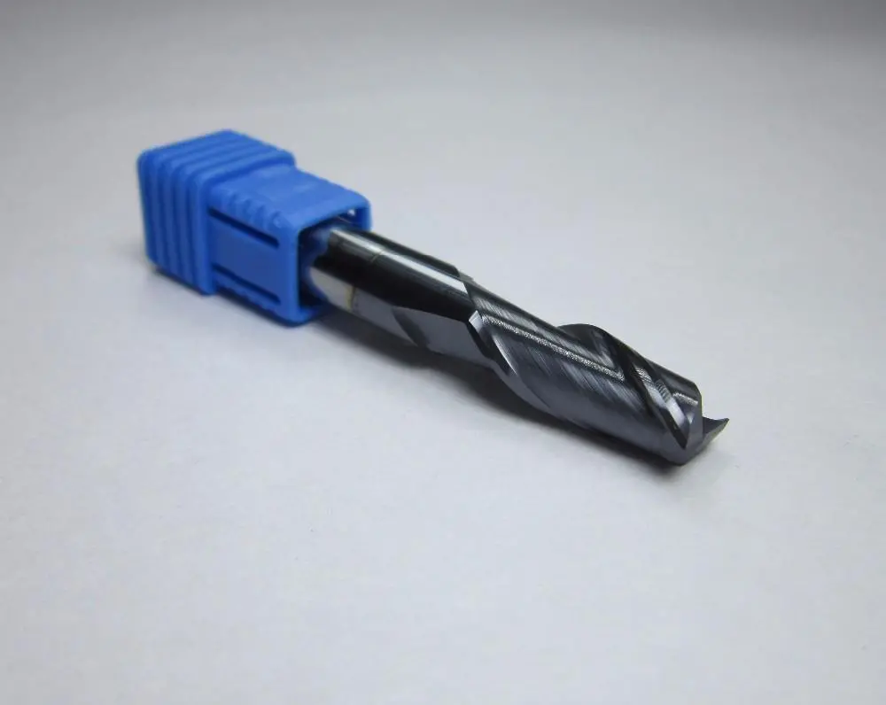 1Pcs 10Mm Hrc45 2F Tungsten Carbide End Mill Milling Cutter Bit 1