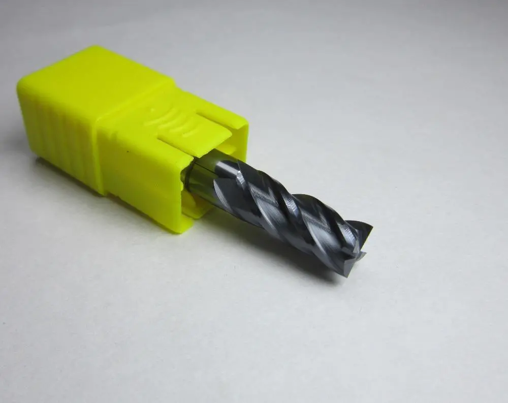 1Pcs 10Mm Hrc55 4F Tungsten Carbide End Mills Set Milling Cutter Bit 1
