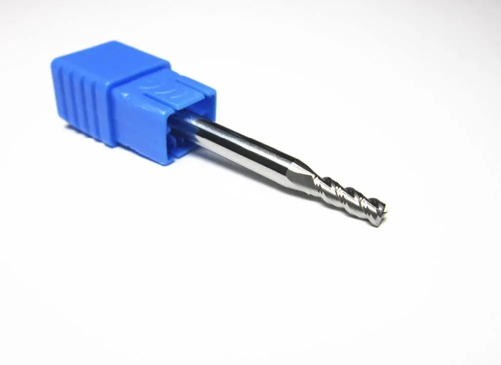 1Pcs 3Mm Hrc55 3F For Aluminum End Mill Milling Cutter Bit 1