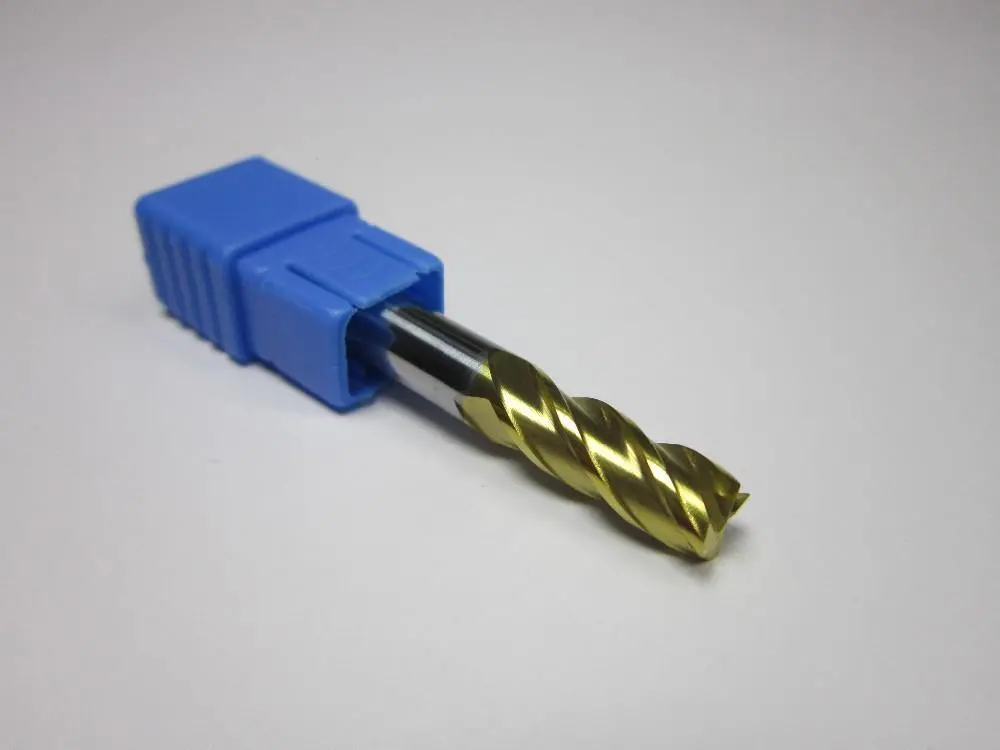 1Pcs 6Mm Hrc58 4 Flutes Tungsten Carbide End Mills Milling Cutter Bit 1