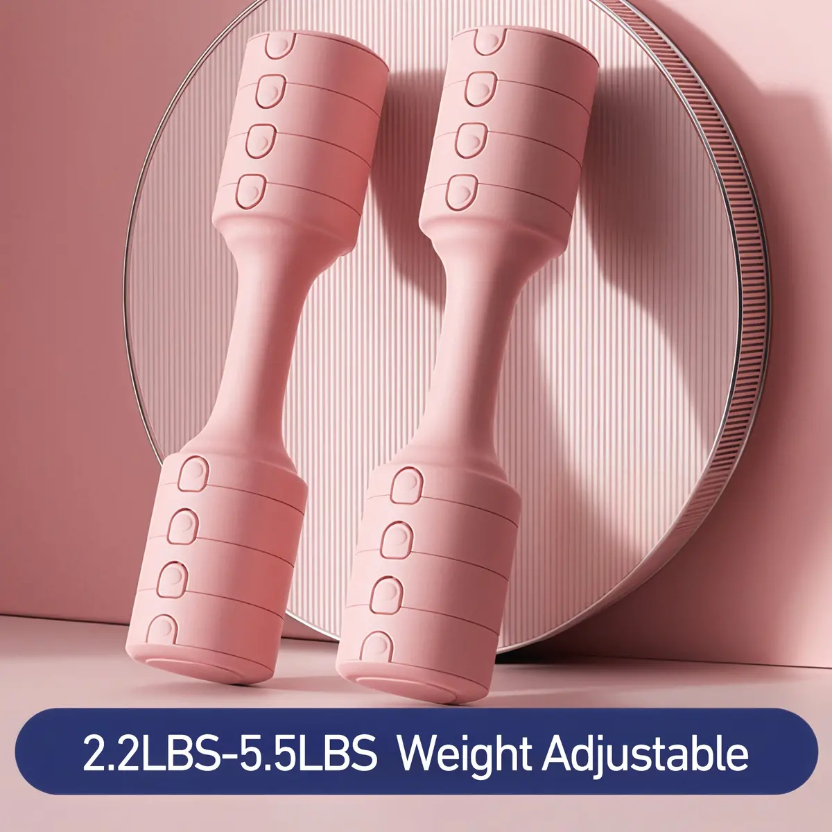 Deerrun® Dumbbell - Each 3.3Lbs To 5.5Lbs For Women At Home 3