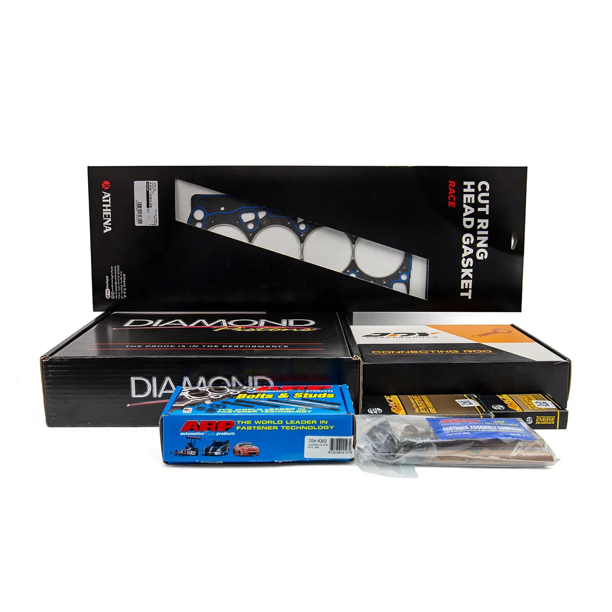 Jdy 2.0T/Fsi Engine Ultimate Block Internal Kit-Diamond Pistons Jdy Ibeam Conrod 1