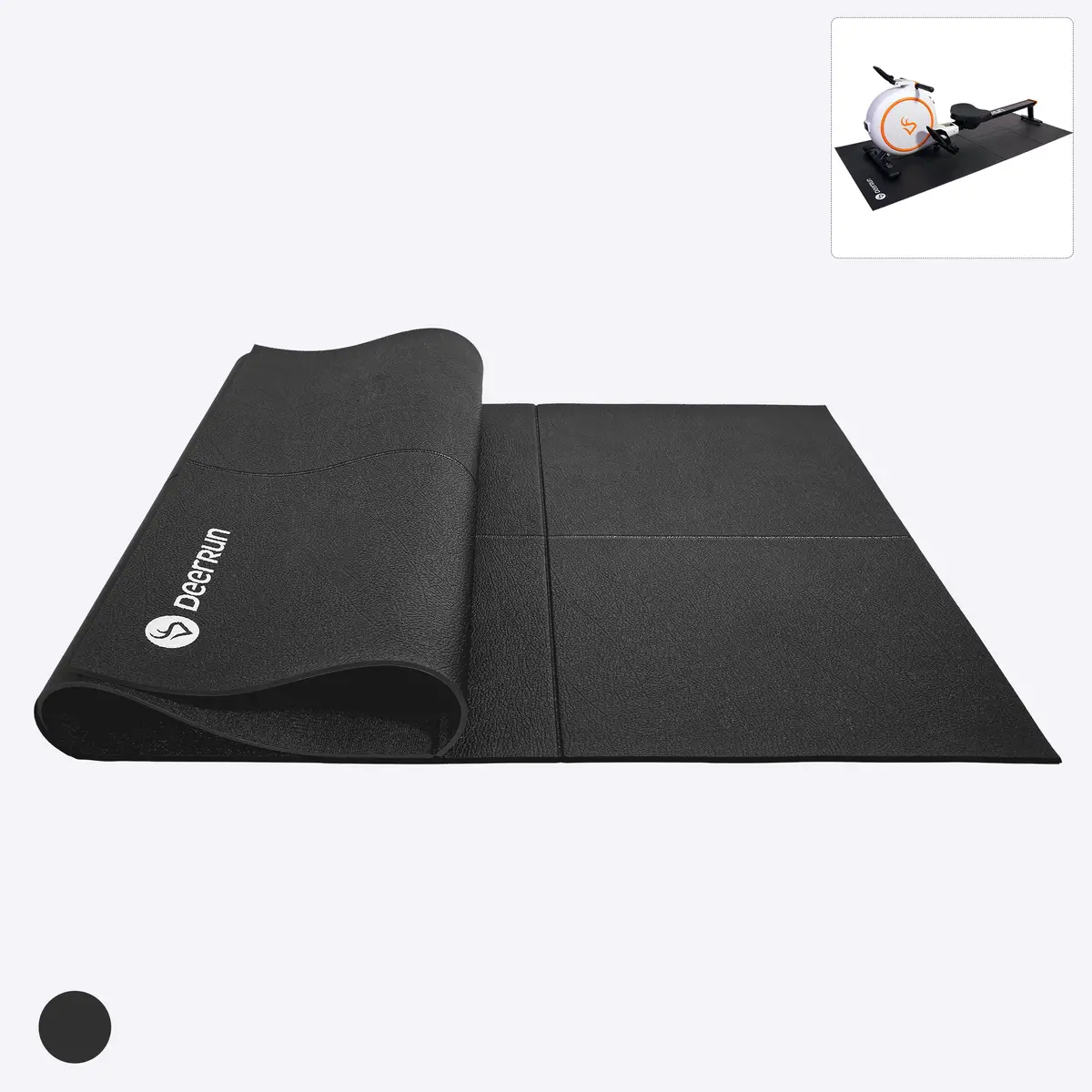 Deerrun® Treadmill & Rowing Machine Mat, Compatibility With X20 & Rw600 1