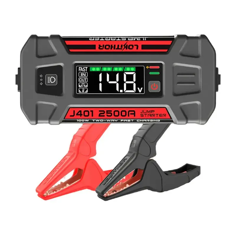 Lokithor Jump Starter 100W Two-Way Fast Charge 2500Amp- J401 1